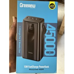 itel 45000mAh Greenew 15w Fast Charge Power Bank
