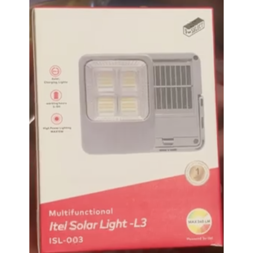 Multifunctional itel Solar Light L3