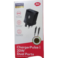Itel ChargerPulse I 20W Dual Ports